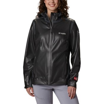 Columbia Jas Dames, OutDry Ex Stretch Hooded Shell Zwart, 41XQOLSPM